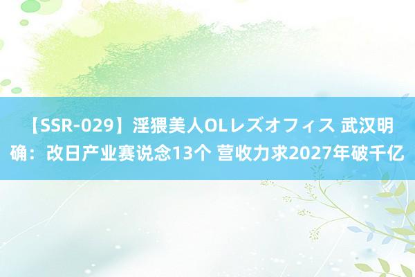 【SSR-029】淫猥美人OLレズオフィス 武汉明确：改日产业赛说念13个 营收力求2027年破千亿