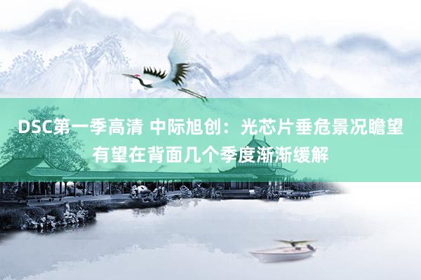 DSC第一季高清 中际旭创：光芯片垂危景况瞻望有望在背面几个季度渐渐缓解
