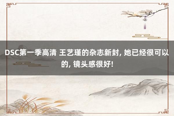 DSC第一季高清 王艺瑾的杂志新封， 她已经很可以的， 镜头感很好!