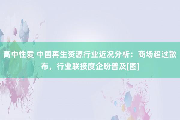 高中性爱 中国再生资源行业近况分析：商场超过散布，行业联接度企盼普及[图]